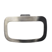 Полотенцедержатель кольцо WasserKraft Wiese K-8900 d240 мм на шуруп металл оружейная сталь (K-8960)