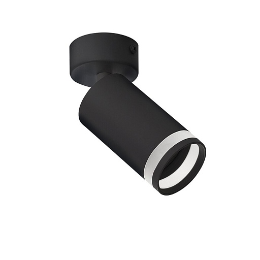 Спот IN HOME НПБ GU10 24 Вт черный IP20 (4690612045573)