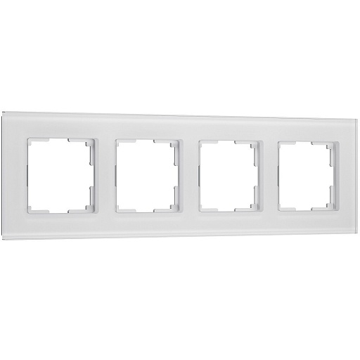 Рамка Werkel Senso четырехместная белая (a064567)