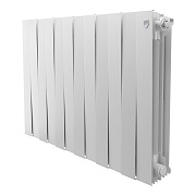 Радиатор биметаллический Royal Thermo Piano Forte 500 мм 12 секций 1" боковое подключение белый Радиатор биметаллический Royal Thermo Piano Forte 500 мм 12 секций 1" боковое подключение белый