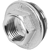Футорка Far 1 НР(ш) х 1/2 ВР(г) латунная (FK 4200 112) Футорка Far 1 НР(ш) х 1/2 ВР(г) латунная (FK 4200 112)