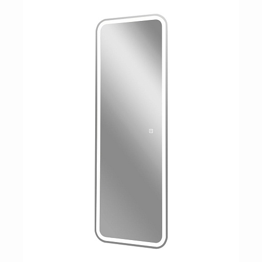Зеркало настенное с подсветкой Goncalo 455х1350 мм гримерное белое