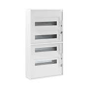 Щит распределительный навесной DKC Frame пластиковый IP40 783х442х116 мм 72 модуля прозрачная дверь (F72W1WTDIY)
