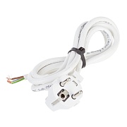 Шнур сетевой с вилкой 1,5 м ПВС-ВП 3х0,75 кв.мм 10 А Партнер-Электро белый (ЦБ-00013569/4545/4542) Шнур сетевой с вилкой 1,5 м ПВС-ВП 3х0,75 кв.мм 10 А Партнер-Электро белый (ЦБ-00013569/4545/4542)