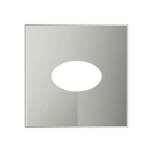 Фланец Дымок разрезной 20-45° для дымоходов d150х230 мм без изоляции AISI 430 Фланец Дымок разрезной 20-45° для дымоходов d150х230 мм без изоляции AISI 430