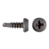 Саморезы клопы 11x3,5 мм с буром LB фосфатированные Кнауф (1000 шт.)