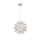 Светильник светодиодный подвесной Freya Amber 3000К 26 Вт 5 кв.м хром IP20 (FR5099PL-L21CH)