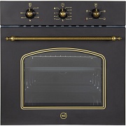 Духовой шкаф электрический встраиваемый MBS DE-607BL 594 мм черный