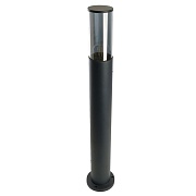 Светильник садово-парковый Feron Бостон черный 800 мм E27 40 Вт IP54 (51333)