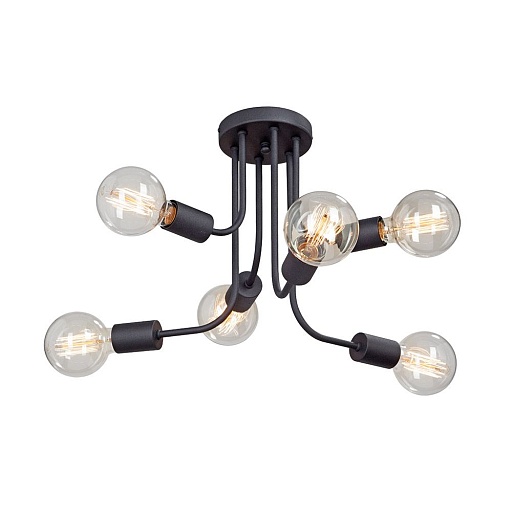 Люстра потолочная Vitaluce V4960 E27 240 Вт 12 кв.м (V4960-1/6PL)