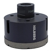 Коронка алмазная Hilberg Super Hard (HH670) по керамограниту 70 мм Коронка алмазная Hilberg Super Hard (HH670) по керамограниту 70 мм