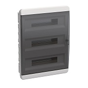 Щит распределительный встраиваемый IEK Tekfor ЩРВ-П-54 пластиковый IP41 535х398х102 мм 54 модуля прозрачная дверь