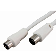 ТВ удлинитель Rexant штекер-гнездо (3 м) белый (18-0004) ТВ удлинитель Rexant штекер-гнездо (3 м) белый (18-0004)