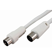 ТВ удлинитель Rexant штекер-гнездо (3 м) белый (18-0004) ТВ удлинитель Rexant штекер-гнездо (3 м) белый (18-0004)