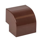 Угол внешний для кабель-канала EKF 40х25 мм темное дерево (4 шт.) (obd-40-25x4)