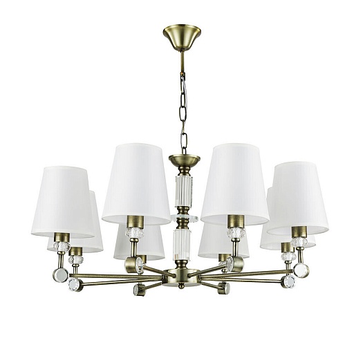 Люстра подвесная Arte Lamp Brocca E14 320 Вт 8 кв.м (A4093LM-8AB)