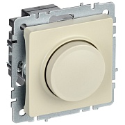 Диммер IEK Brite СС10-1-0-БрКр встраиваемый бежевый поворотно-нажимной (BR-D20-0600-K10)