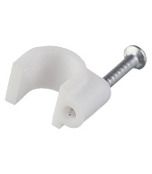 Скобы для крепления кабеля круглые Rexant 07-4006 6 мм полиэтилен белые (50 шт.) Скобы для крепления кабеля круглые Rexant 07-4006 6 мм полиэтилен белые (50 шт.)