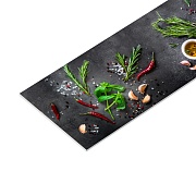 Панель стеновая пластик для кухни 3000х600х1,5 мм розмарин