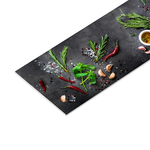 Панель стеновая пластик для кухни 3000х600х1,5 мм розмарин  Панель стеновая пластик для кухни 3000х600х1,5 мм розмарин