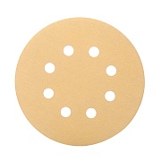 Диск шлифовальный КМ Gold d125 мм Р150 на липучку бумажная основа (5 шт.)