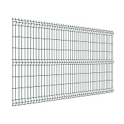 Секция заборная 3D Medium 1530х2500 мм d4 мм ячейка 55х200 мм зеленая RAL 6005 Grand Line