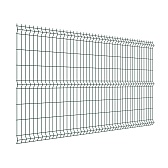 Секция заборная 3D Medium 1530х2500 мм d4 мм ячейка 55х200 мм зеленая RAL 6005 Grand Line Секция заборная 3D Medium 1530х2500 мм d4 мм ячейка 55х200 мм зеленая RAL 6005 Grand Line