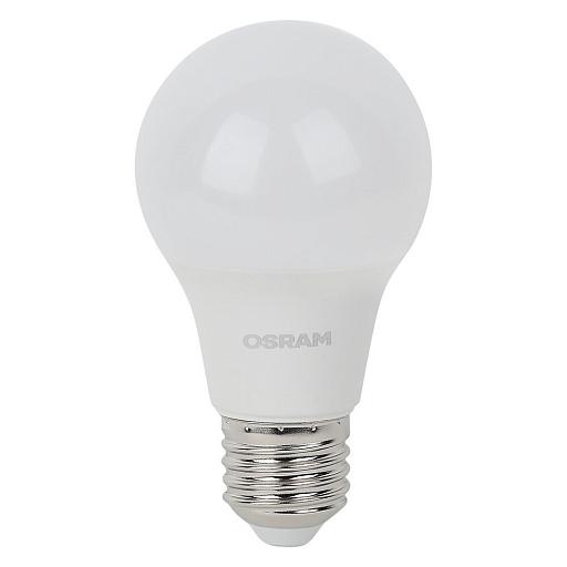 Лампа светодиодная Osram E27 2700К 9 Вт 806 Лм 230 В груша A60 матовая Лампа светодиодная Osram E27 2700К 9 Вт 806 Лм 230 В груша A60 матовая