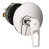 Смеситель для душа скрытого монтажа GROHE Start Loop 29084001 однорычажный со встроенной частью в комплекте Смеситель для душа скрытого монтажа GROHE Start Loop 29084001 однорычажный со встроенной частью в комплекте