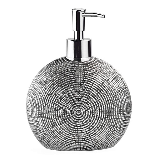 Дозатор для мыла WasserKraft Eider настольный полирезин хром (K-33399)