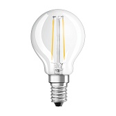 Лампа светодиодная филаментная Osram LED Star E14 2700К 6 Вт 806 Лм 220-240 В шар прозрачная
