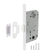 Замок врезной Fuaro Plastic P96WC-50 для межкомнатной двери под фиксатор белый Замок врезной Fuaro Plastic P96WC-50 для межкомнатной двери под фиксатор белый