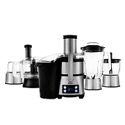 Кухонный комбайн Kitfort КТ-1395 11 в 1 серебристый