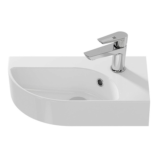 Раковина Cersanit Cameo 45 см угловая правая белая (S-UM-CAM45/1-w)