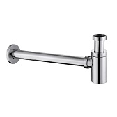 Сифон для раковины Abber 1 1/4х32 мм без выпуска с соединением 32 мм хром (AF0030) Сифон для раковины Abber 1 1/4х32 мм без выпуска с соединением 32 мм хром (AF0030)