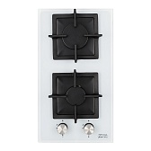 Варочная панель газовая Krona Calore 30 2 конфорки белая