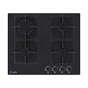 Варочная панель газовая Lex GVG 644A BBL 4 конфорки черная Варочная панель газовая Lex GVG 644A BBL 4 конфорки черная