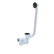 Сифон для ванны Cersanit Prime Black 1 1/2х40 мм проточный слив d68 мм автомат с выпуском клик-клак с соединением 40 мм черный (64287) Сифон для ванны Cersanit Prime Black 1 1/2х40 мм проточный слив d68 мм автомат с выпуском клик-клак с соединением 40 мм черный (64287)