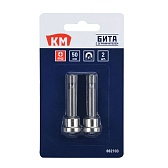 Бита КМ (882103) PH2 магнитная 50 мм с ограничителем (2 шт.) Бита КМ (882103) PH2 магнитная 50 мм с ограничителем (2 шт.)