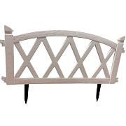 Забор декоративный Standartpark Арка 0,26х0,6 м 0,91 кг сборный белый