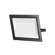 Прожектор светодиодный Maytoni Flood Outdoor 6500К 100 Вт IP65 с датчиком движения черный