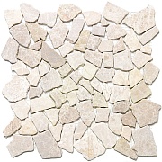 Мозаика Mir Mosaic Natural Paladium бежевая 01 из натурального камня 305х305х7 мм матовая