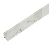 Плинтус для столешниц 3000х23х23 мм мрамор итальянский пластик с заглушками Korner Плинтус для столешниц 3000х23х23 мм мрамор итальянский пластик с заглушками Korner