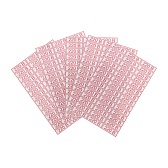 Наклейка Rexant знак электробезопасности 220 В самоклеящаяся 10х30 мм (42 шт. на листе, 5 листов)