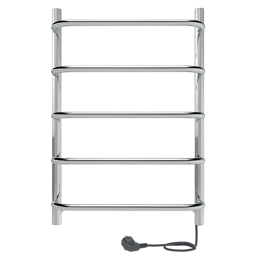 Полотенцесушитель электрический Indigo Embrace 600х425 мм 55 Вт хром