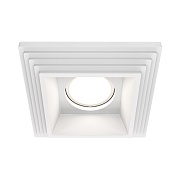 Светильник встраиваемый GU10 белый 10 Вт IP20 Technical Gyps Modern (DL005-1-01-W-1) Светильник встраиваемый GU10 белый 10 Вт IP20 Technical Gyps Modern (DL005-1-01-W-1)