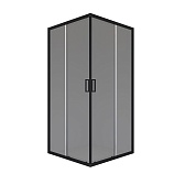 Душевой уголок Domani-Spa Cube V110 графит 100х100х190 см квадрат стекло тонированное 5 мм (DS04CbV110L0T00.Gt-Black) Душевой уголок Domani-Spa Cube V110 графит 100х100х190 см квадрат стекло тонированное 5 мм (DS04CbV110L0T00.Gt-Black)