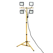Прожектор светодиодный Feron LL-506 6400K 50 Вт IP65 со штативом желтый/черный Прожектор светодиодный Feron LL-506 6400K 50 Вт IP65 со штативом желтый/черный