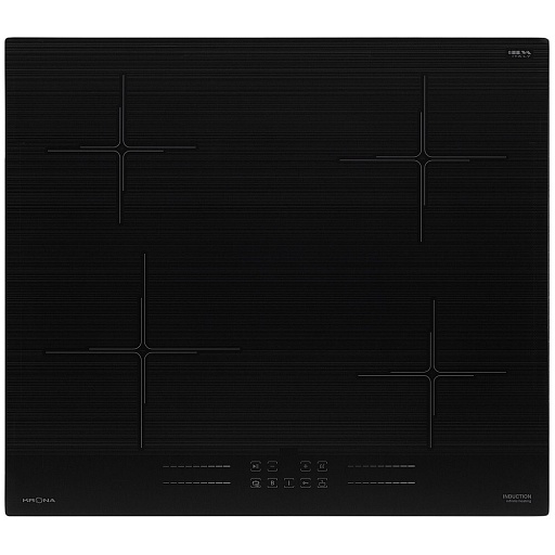 Варочная панель индукционная Krona Genesis 60 BL G2 4 конфорки черная Варочная панель индукционная Krona Genesis 60 BL G2 4 конфорки черная