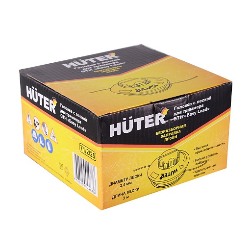 Головка триммерная Huter GTH Easy Load (71/2/25) Головка триммерная Huter GTH Easy Load (71/2/25)